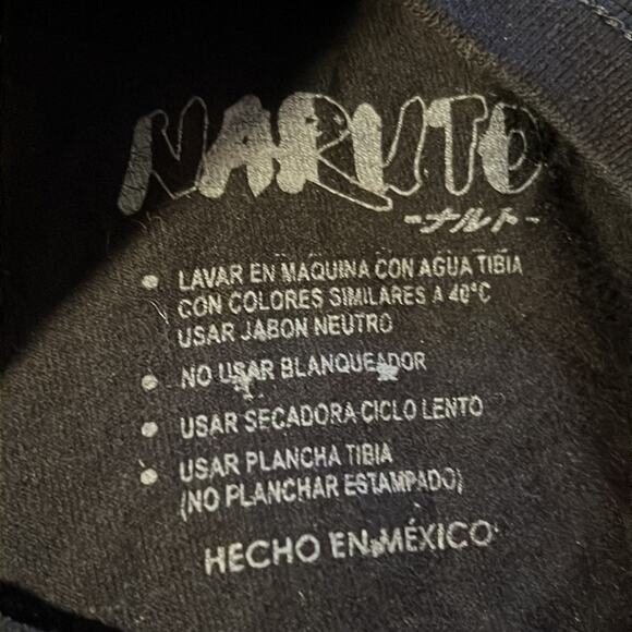 Naruto Ramen Noodles Unisex Black Tee Size M - Picture 5 of 5